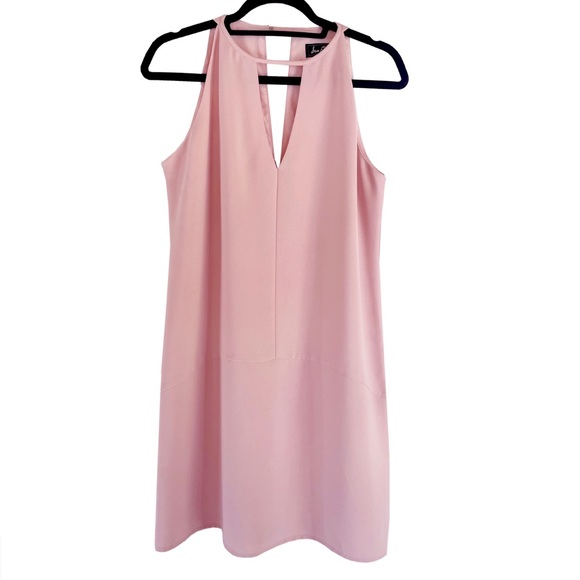 Women’s SAM EDELMAN V-Neck Sleeveless Lined Cocktail Dress Blush / Pink Size 6 - Picture 1 of 6